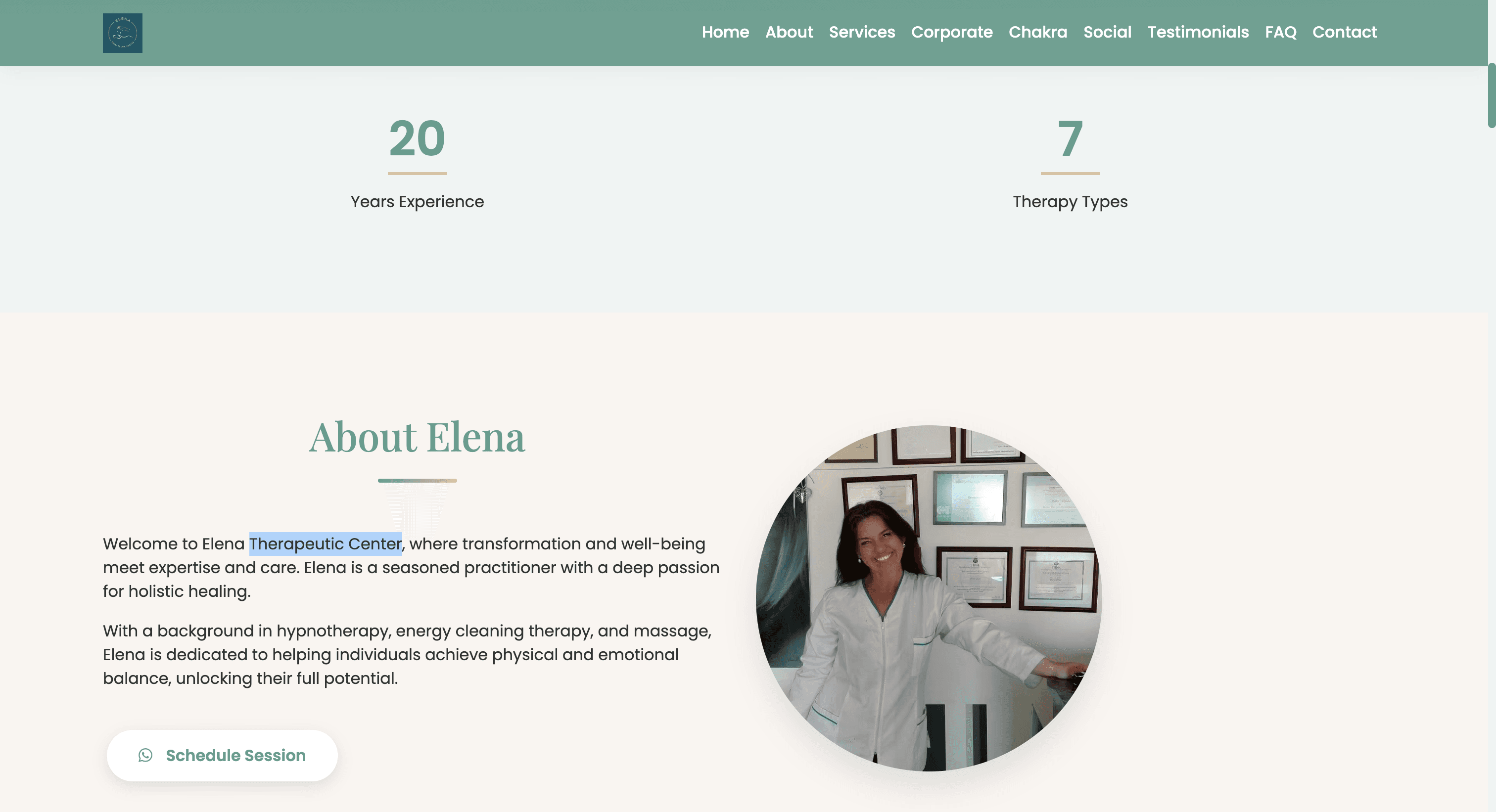 Elena Therapeutic Center